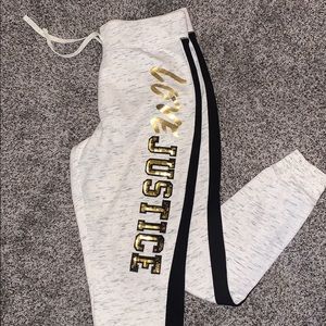 Justice joggers